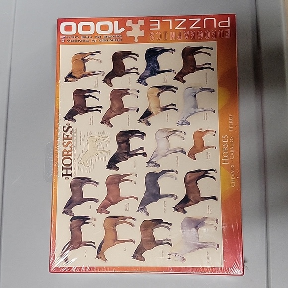EuroGraphics Horses 1000 Piece Puzzle - Picture 2 of 6